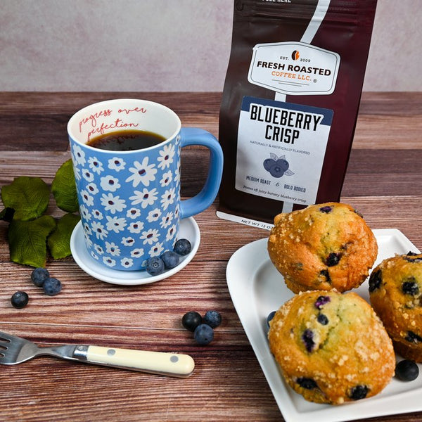 Blueberry Crisp - Flavored Roasted Coffee – Fresh Roasted Coffee