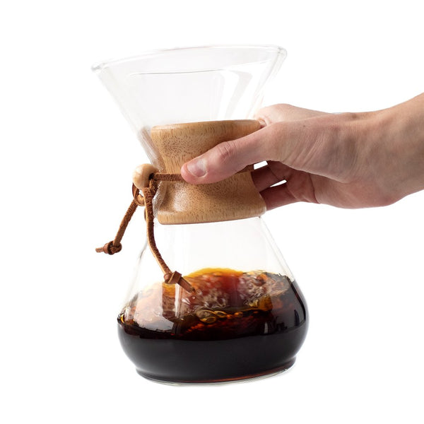 Chemex Pour Over Coffee Maker- Eight Cup Classic – Crio Bru