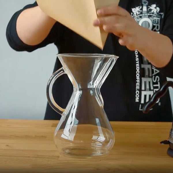 Chemex 8 Cup Coffee Maker - Classic & Glass Handle Styles