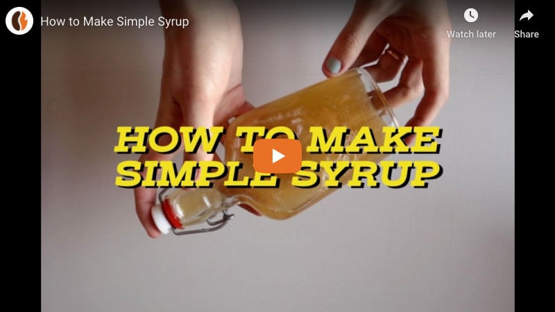 How to Make Simple Syrup – Fresh Roasted Coffee