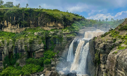 waterfall in Ethiopia