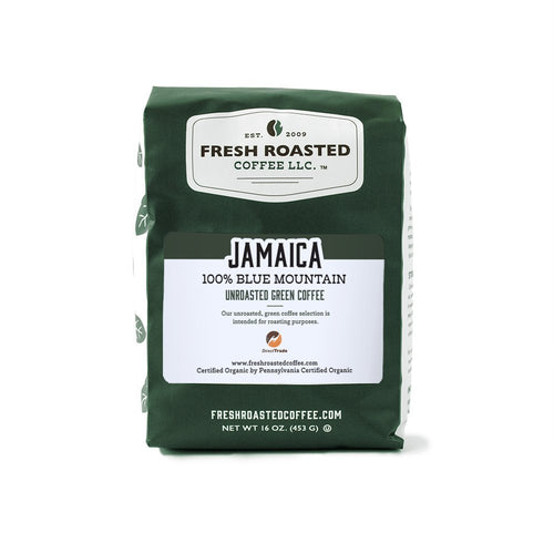 100% Jamaica Blue Mountain - Unroasted Coffee