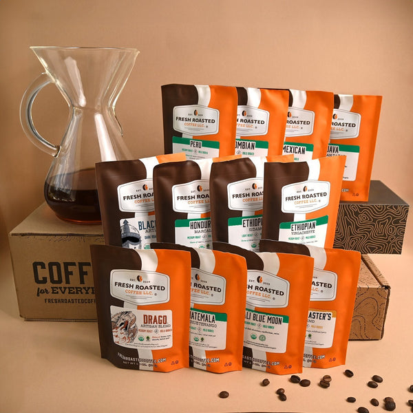 FRC Coffee Bean Gift Box - Organic Certified Selections