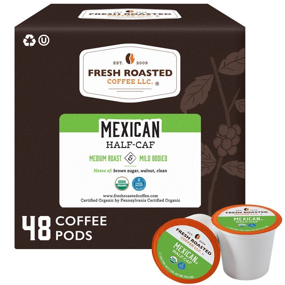 Organic Mexican Swiss Water Half Caf - Classic Coffee Pods