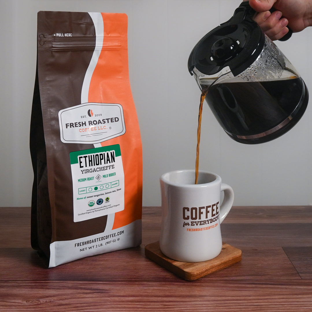 Organic Ethiopian Yirgacheffe - Roasted Coffee