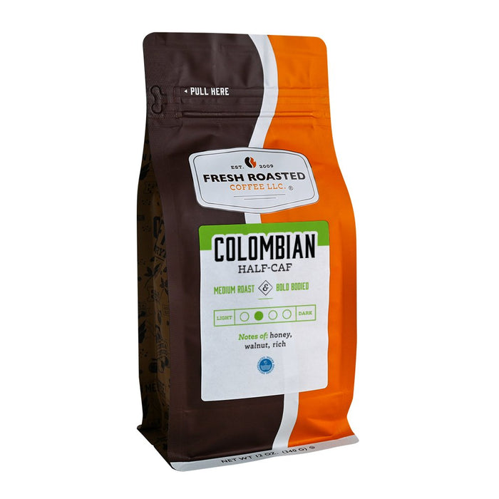 Colombian Water-Processed Half Caf - Roasted Coffee