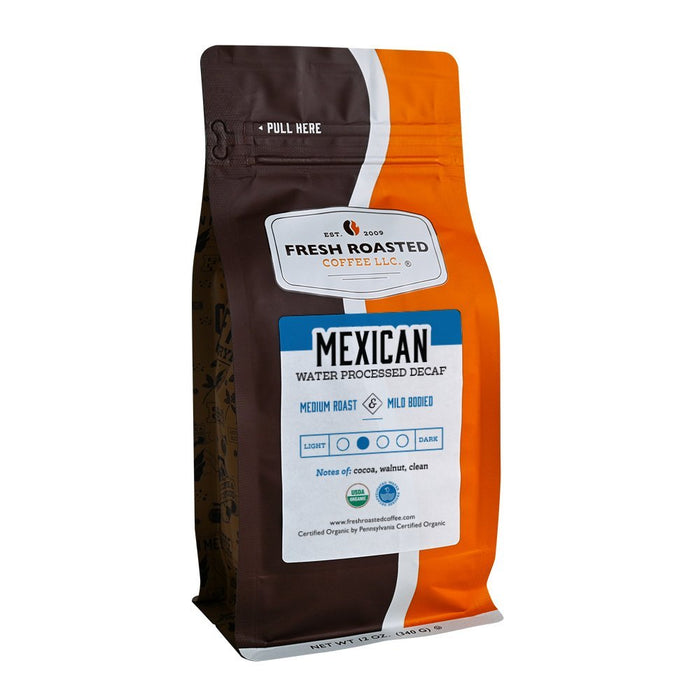 Organic Mexican Swiss Water Decaf - Roasted Coffee