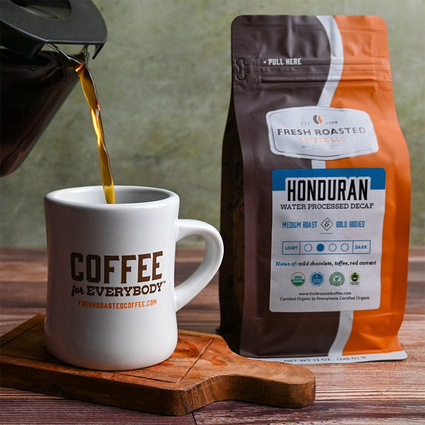 Organic Honduran Water-Processed Decaf - Roasted Coffee