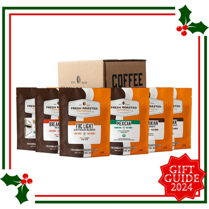 Fresh Roasted Six Pack Sampler - Light & Bright