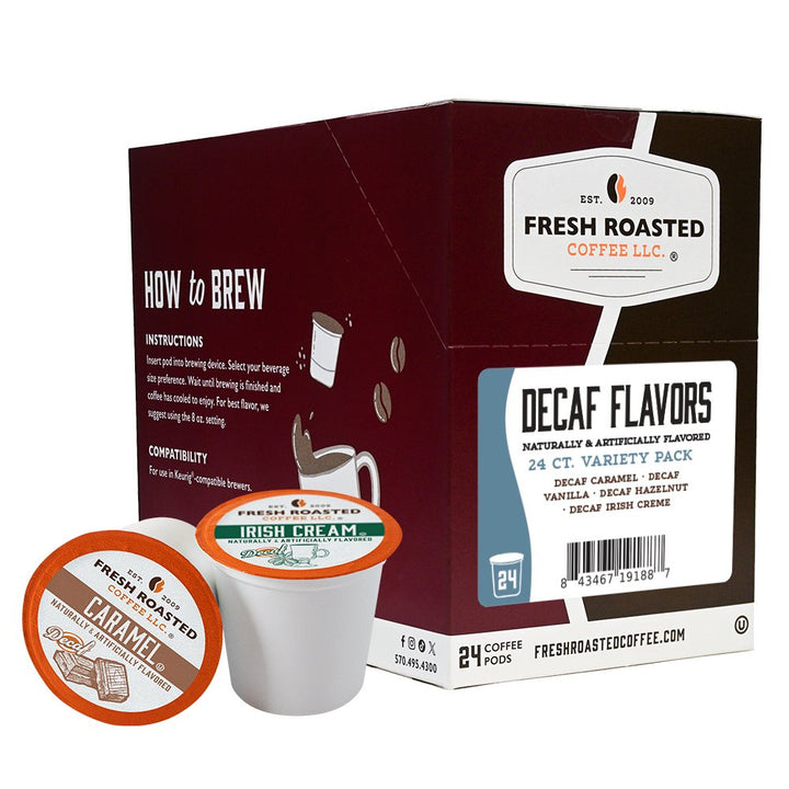 Decaf Flavored Coffee Variety - Flavored Coffee Pods