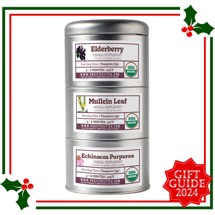 Positively Botanicals Holiday Tin Trio - Cold Comfort