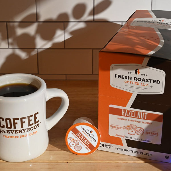 Decaf Hazelnut - Flavored Coffee Pods