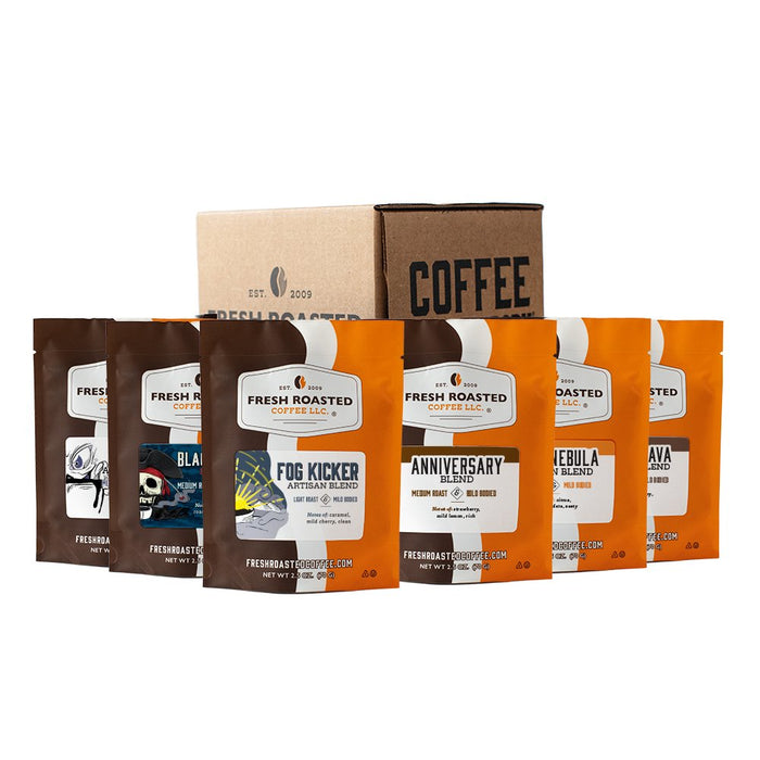 Fresh Roasted Six Pack Sampler - Artisan Blends