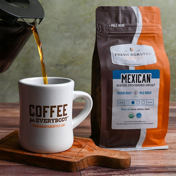 Organic Mexican Swiss Water Decaf - Roasted Coffee