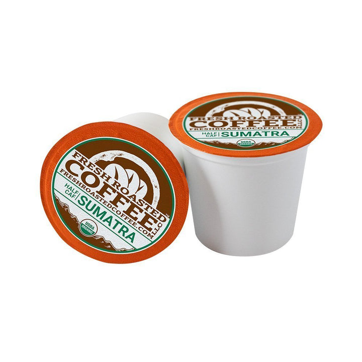 Organic Sumatra Water-Processed Half Caf - Classic Coffee Pods