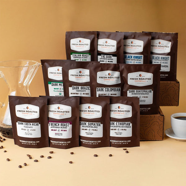 Darkly Delicious - Roasted Coffee Sampler