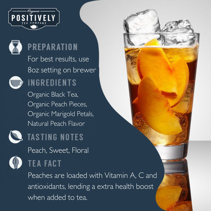 Juicy Peach Black - Tea Pods