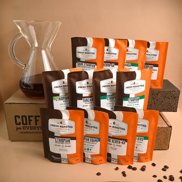 FRC Coffee Bean Gift Box - The Coffee Regions of Africa