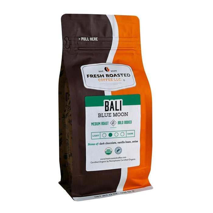 Organic Bali Blue Moon - Roasted Coffee