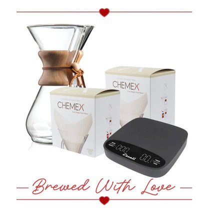 Chemex & Escali Combo - Coffee Gift Set