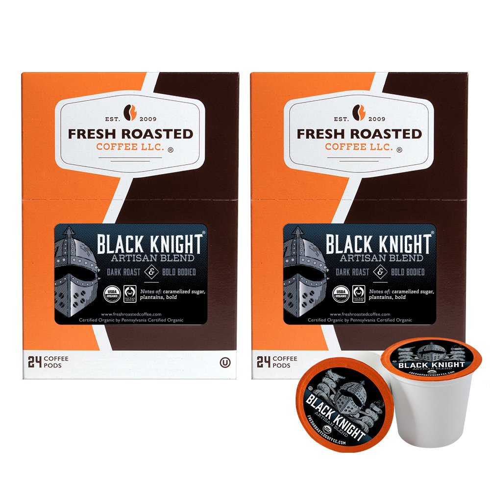 Organic Black Knight - Classic Coffee Pods