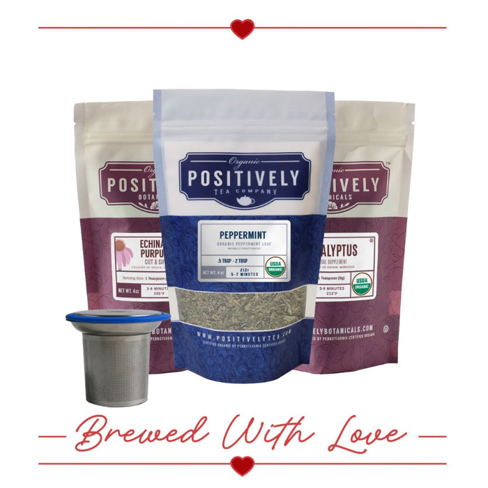 Cold and Flu Bundle - Loose Leaf Tea, Botanicals & Brew Basket