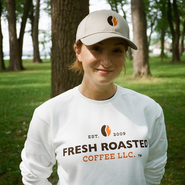 Fresh Roasted Coffee Pocket Crewneck Sweatshirt