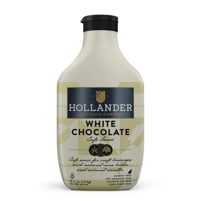 Hollander White Chocolate Café Sauce - Flavored Sauce