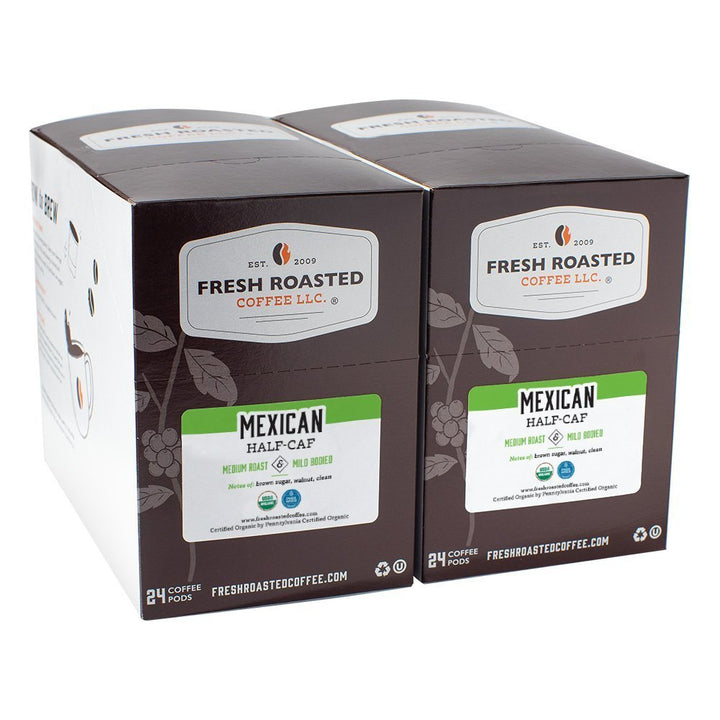 Organic Mexican Swiss Water Half Caf - Classic Coffee Pods