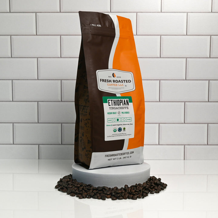 Organic Ethiopian Yirgacheffe - Roasted Coffee