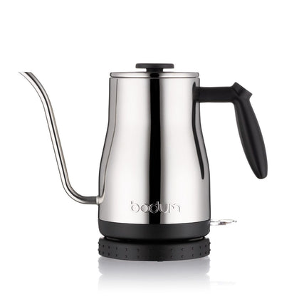 Bodum Bistro Electric Gooseneck Kettle - Silver