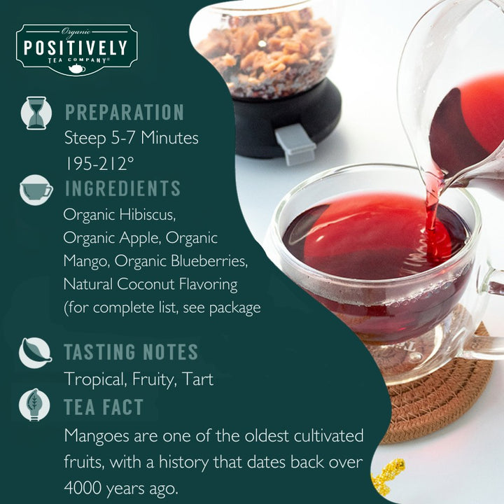 Coco Berry Mango - Loose Leaf Tisane
