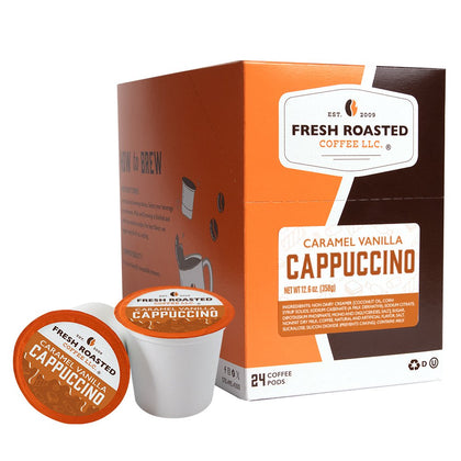 Caramel Vanilla Cappuccino - Powdered Drink Pods