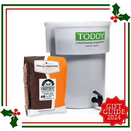 Toddy® Cold Brew Commercial System + 5 lb Frostbite Organic Cold Brew - Coffee Gift Set