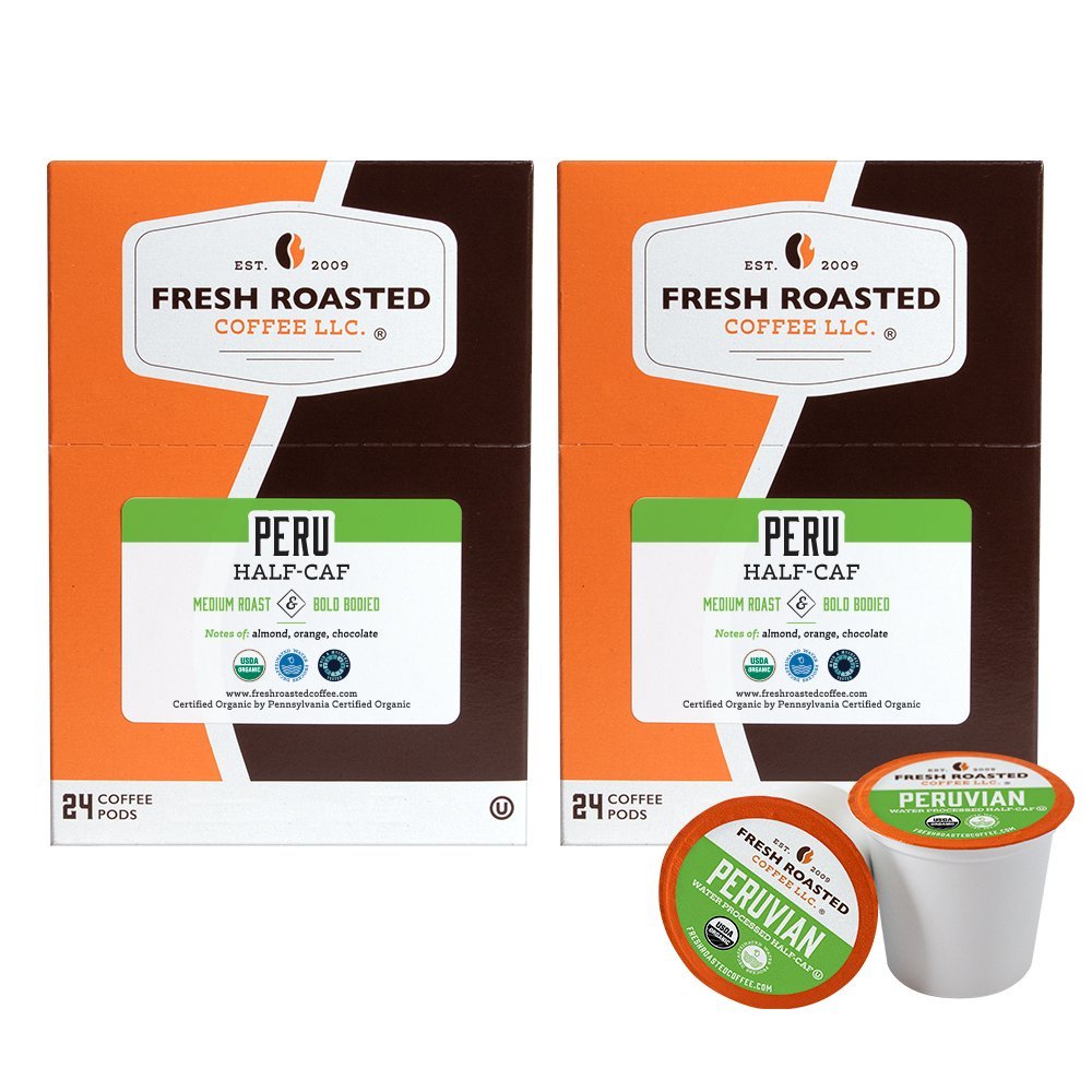 Organic Peru Water-Processed Half Caf - Classic Coffee Pods