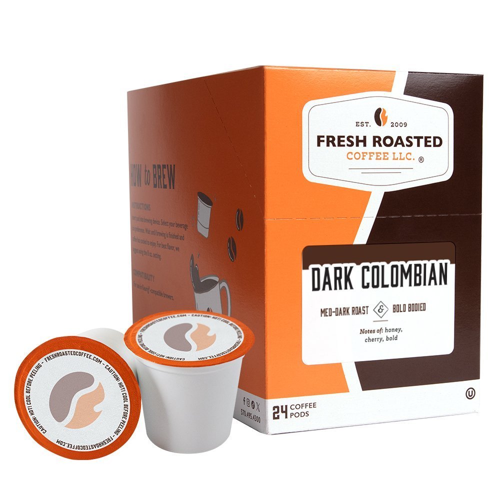 100% Dark Colombian - Classic Coffee Pods