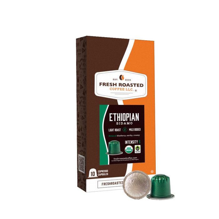 Organic Ethiopian Sidamo - Espresso Capsules