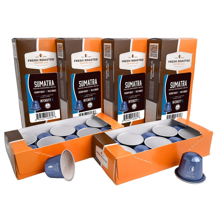Sumatra Water-Processed Decaf - Espresso Capsules