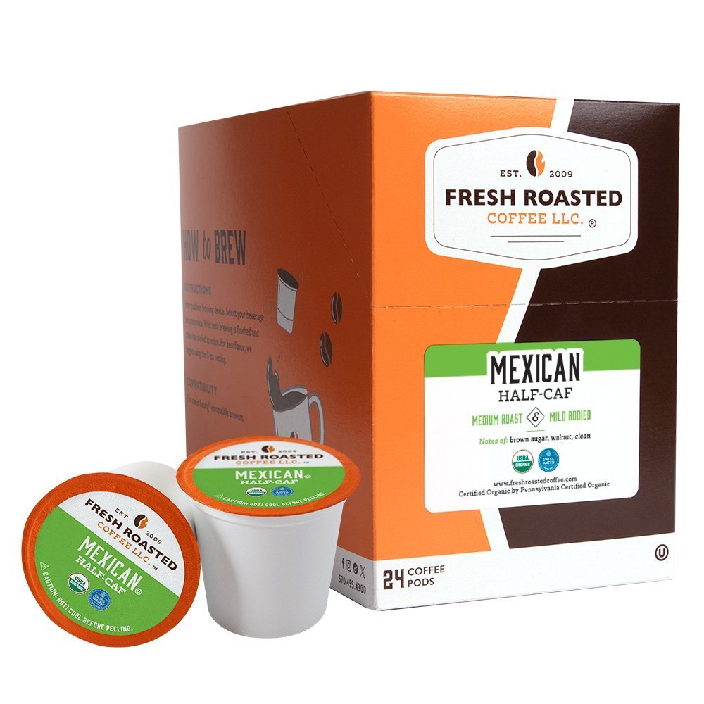 Organic Mexican Swiss Water Half Caf - Classic Coffee Pods