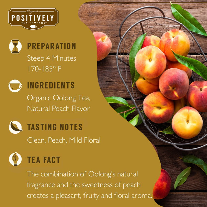 Peach Oolong - Tea Bags
