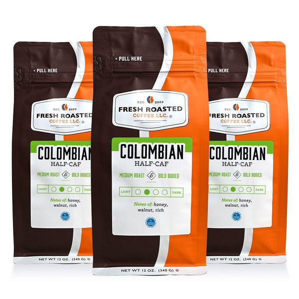 Colombian Water-Processed Half Caf - Roasted Coffee