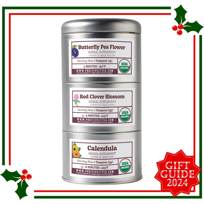 Positively Botanicals Holiday Tin Trio - Hey Gorgeous