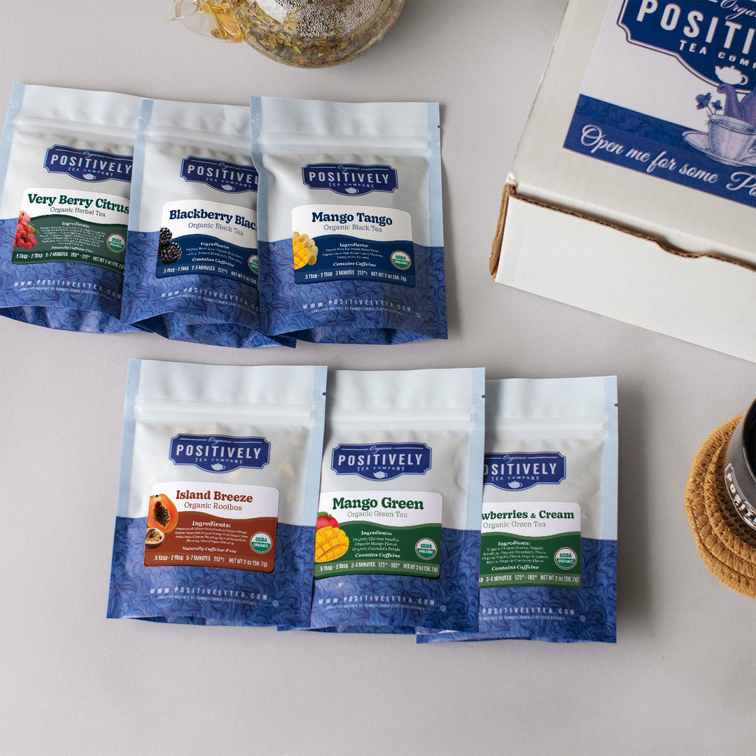 Positively Tea Sampler - Positively Fruitful Mini-Flight