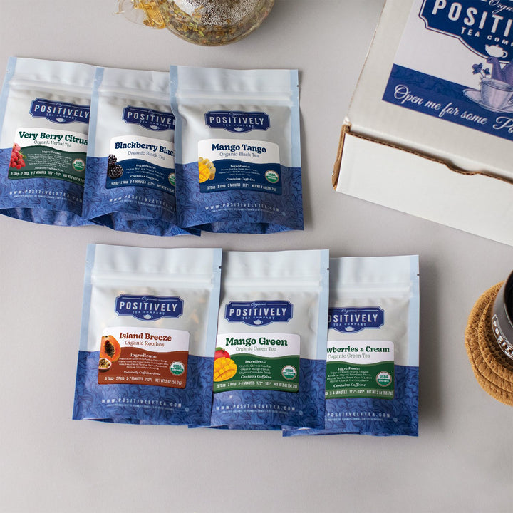 Positively Tea Sampler - Positively Fruitful Mini-Flight