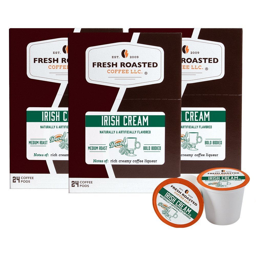 Decaf Irish Cream - Flavored Coffee Pods