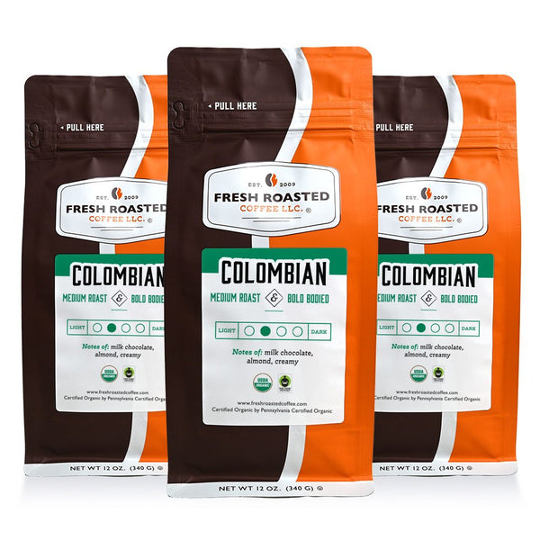 Organic Colombian - Roasted Coffee