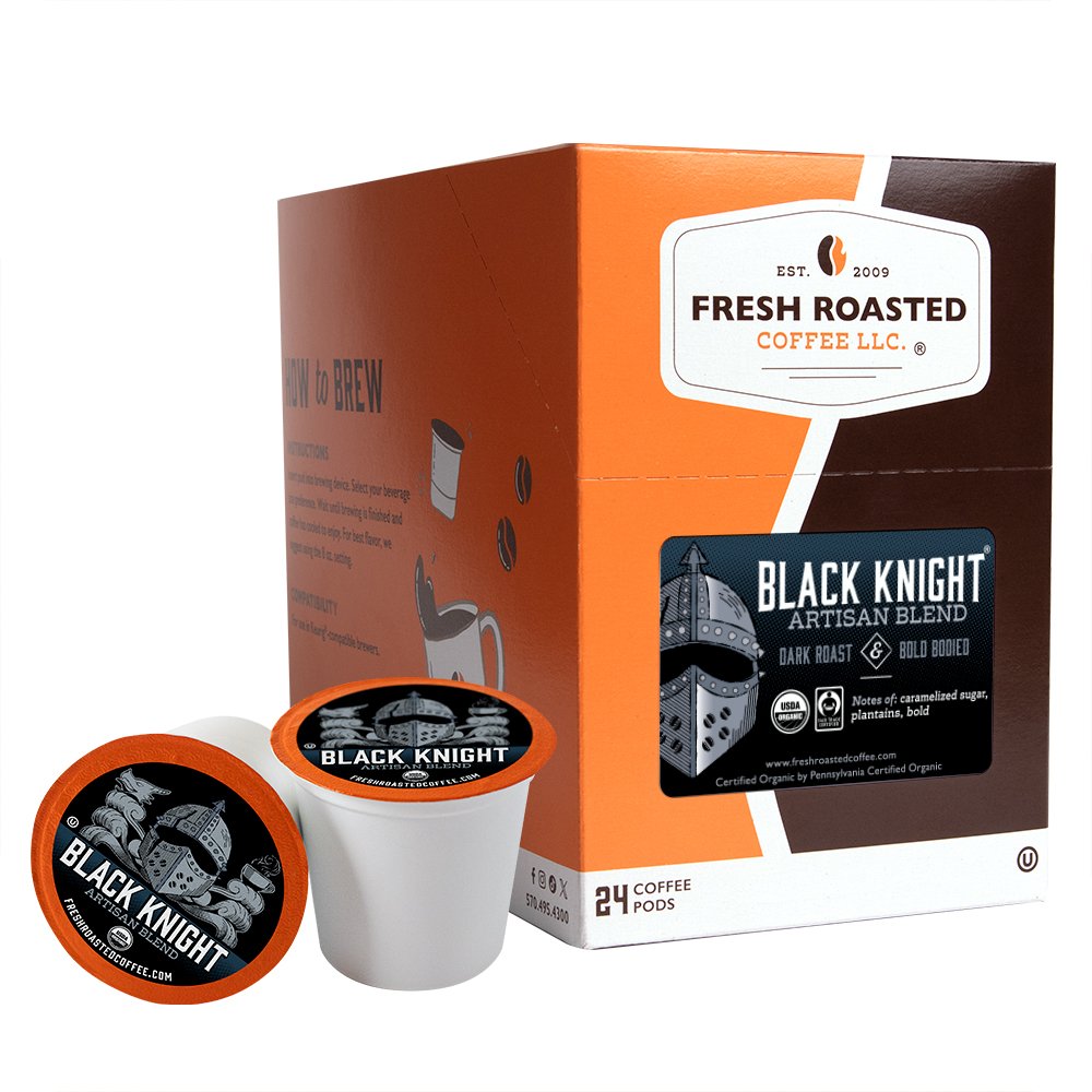 Organic Black Knight - Classic Coffee Pods