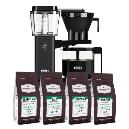 Moccamaster + Organic World Tour Kit - Coffee Gift Set