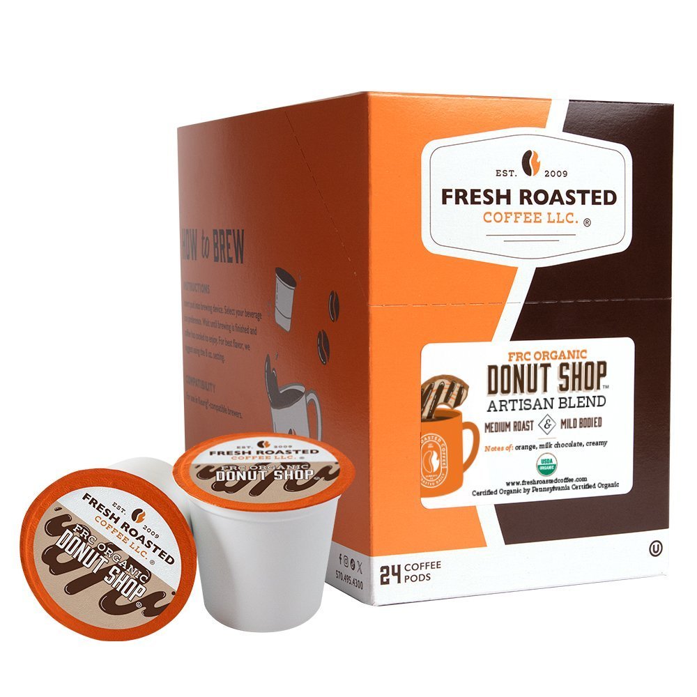 Organic Donut Shop - Classic Coffee Pods