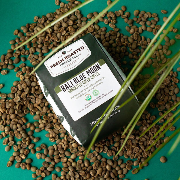 Organic Bali Blue Moon - Unroasted Coffee